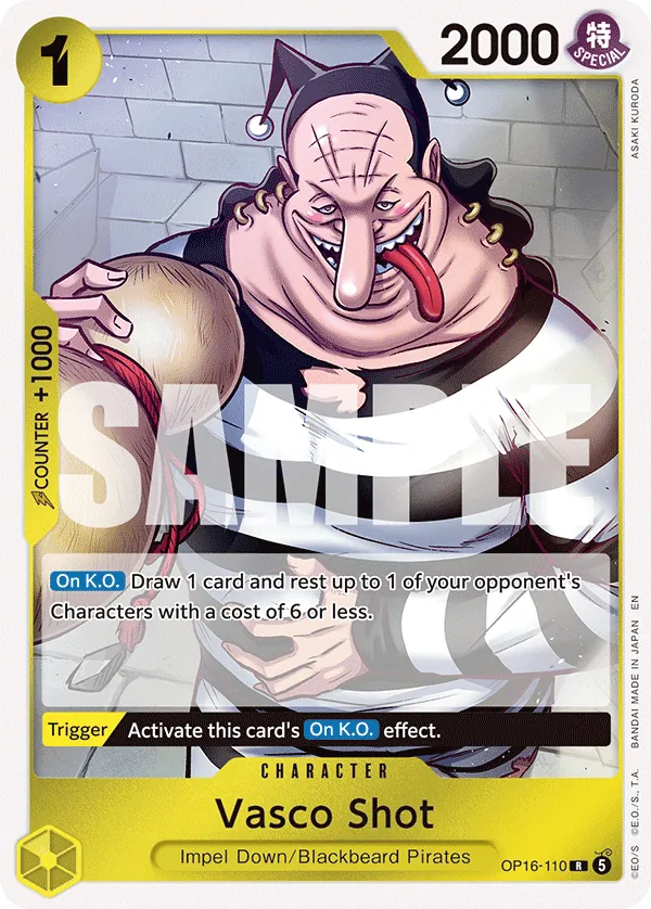 OP16-110 - Vasco Shot - Character - Rare