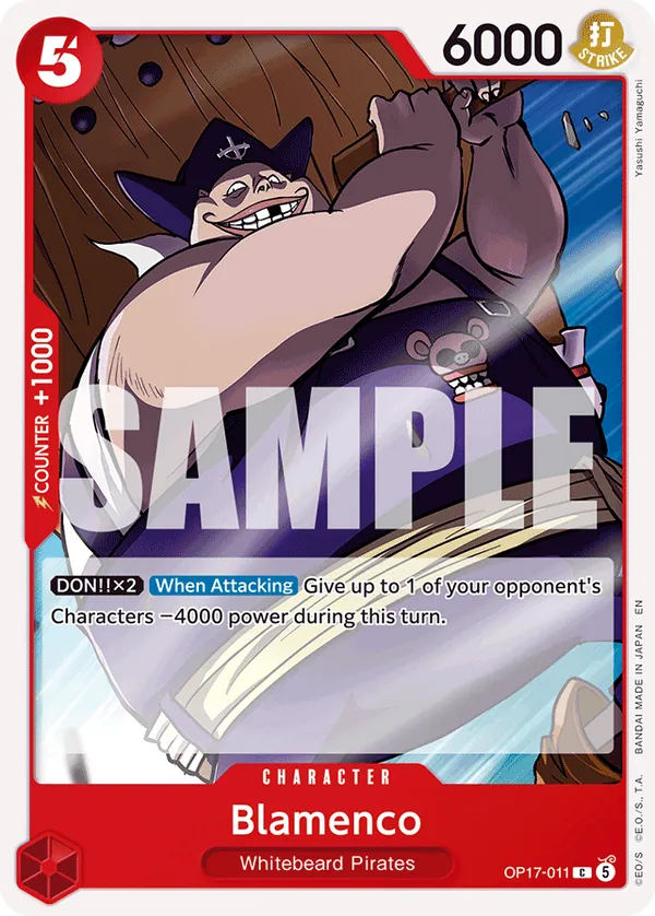 OP17-011 - Blamenco - Character - Common