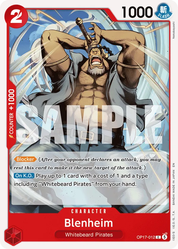 OP17-012 - Blenheim - Character - Common