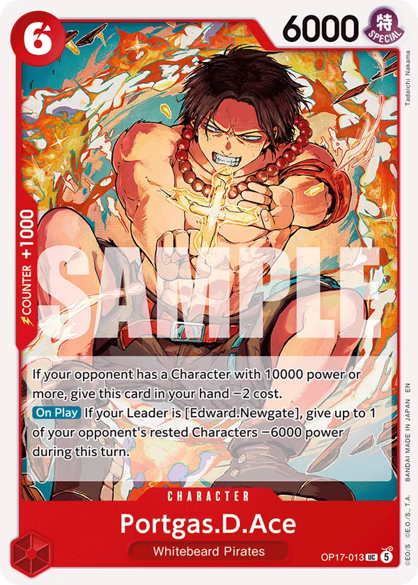 OP17-013 - Portgas.D.Ace - Character - Uncommon