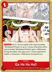 OP17-017 - Ga Ha Ha Ha!! - Event - Common