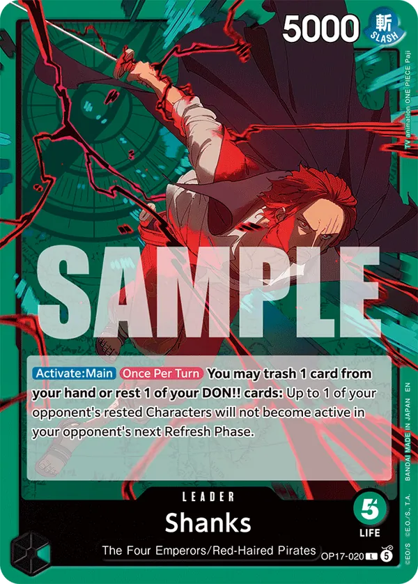 OP17-020 - Shanks - Leader - Leader