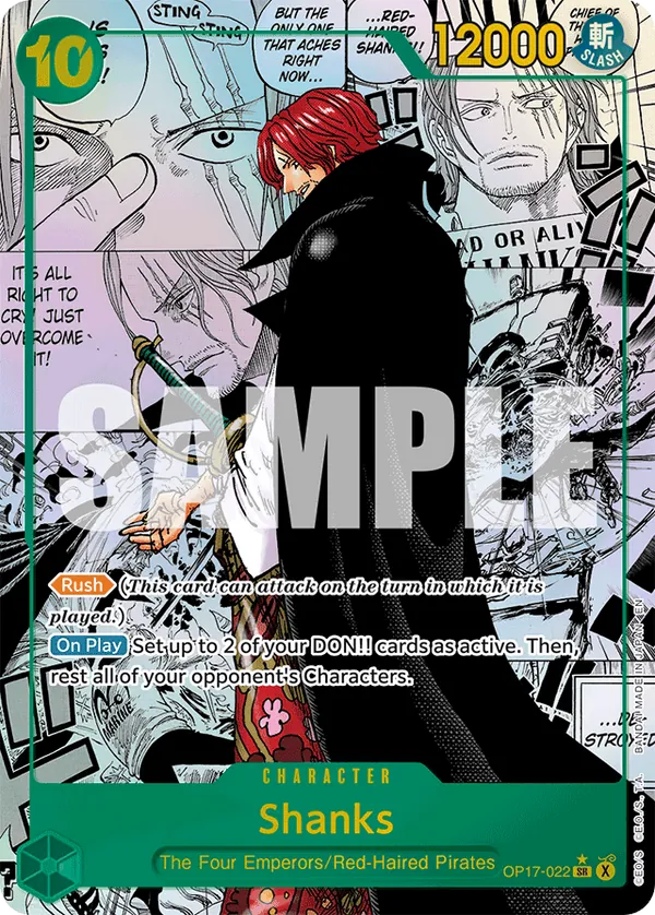 OP17-022 - Shanks - Character -