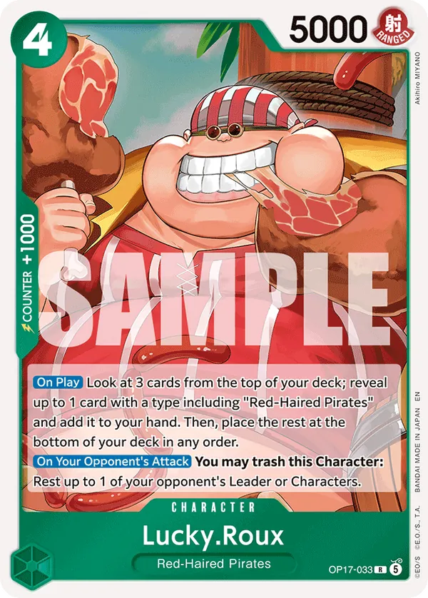 OP17-033 - Lucky.Roux - Character - Rare