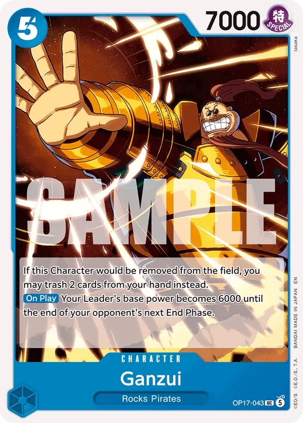 OP17-043 - Ganzui - Character - Uncommon - $0.28