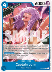 OP17-044 - Captain John - Character - Uncommon - $0.25