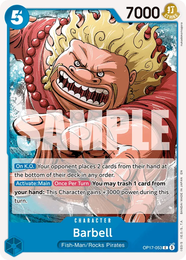 OP17-053 - Barbell - Character - Common - $0.11