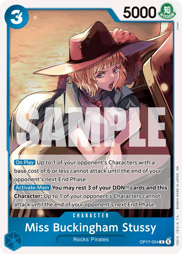 OP17-054 - Miss Buckingham Stussy - Character - Rare - $0.47