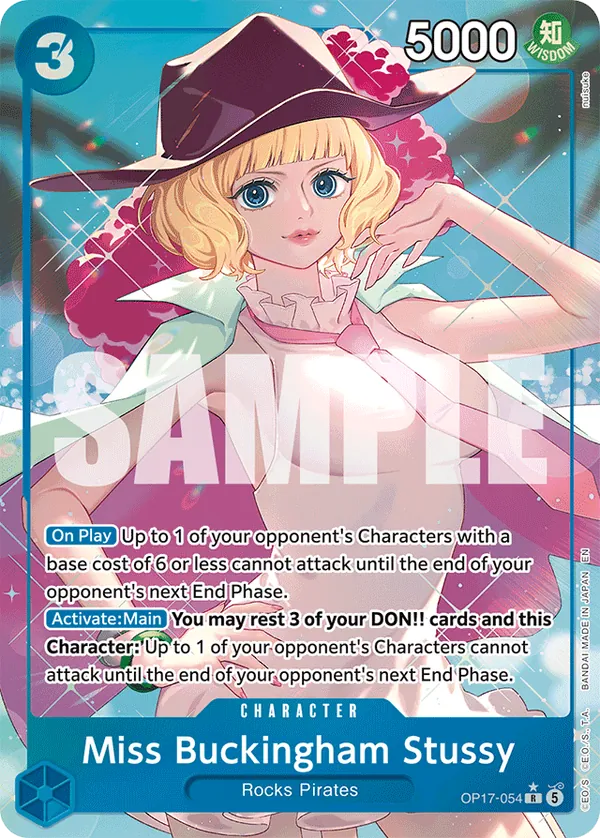 OP17-054 - Miss Buckingham Stussy - Character -
