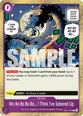 OP17-076 - Wo Ro Ro Ro Ro... I Think I've Sobered Up - Event - Rare - $0.28
