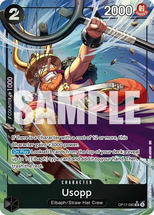 OP17-080 - Usopp - Character -