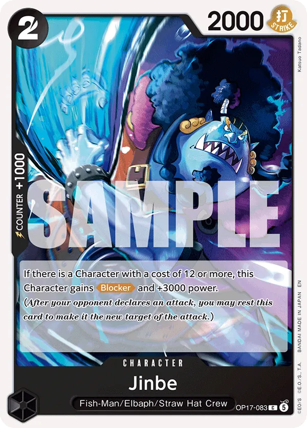 OP17-083 - Jinbe - Character - Common - $0.44