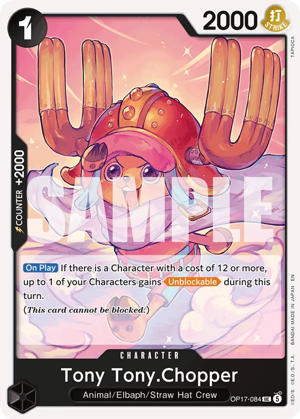 OP17-084 - Tony Tony.Chopper - Character - Uncommon - $0.66