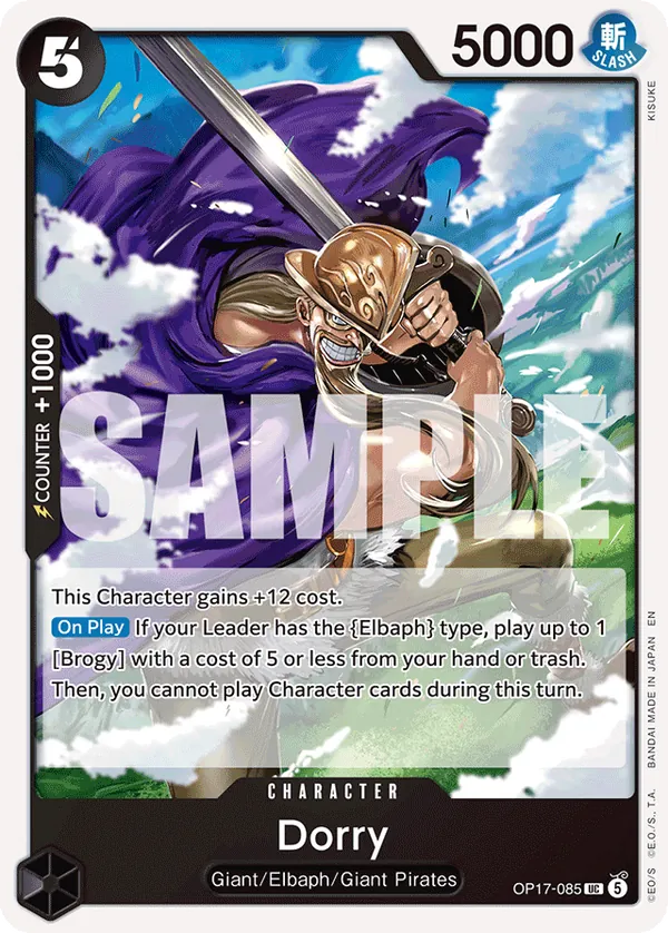 OP17-085 - Dorry - Character - Uncommon - $0.28