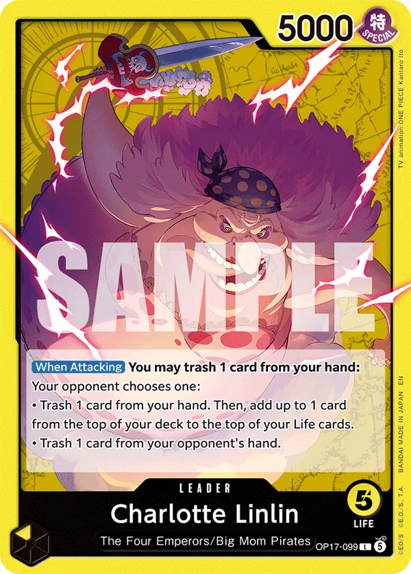 OP17-099 - Charlotte Linlin - Leader - Leader - $0.40