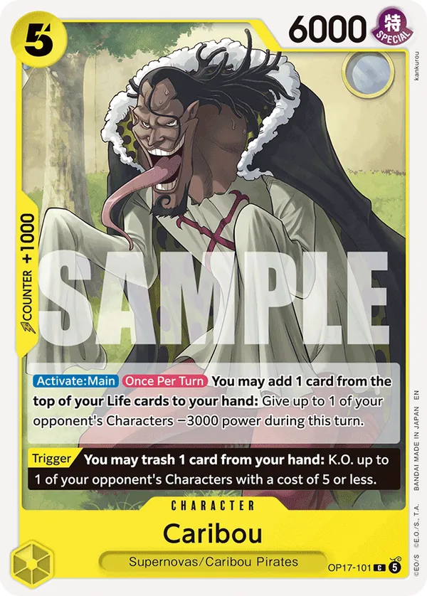 OP17-101 - Caribou - Character - Common - $0.09