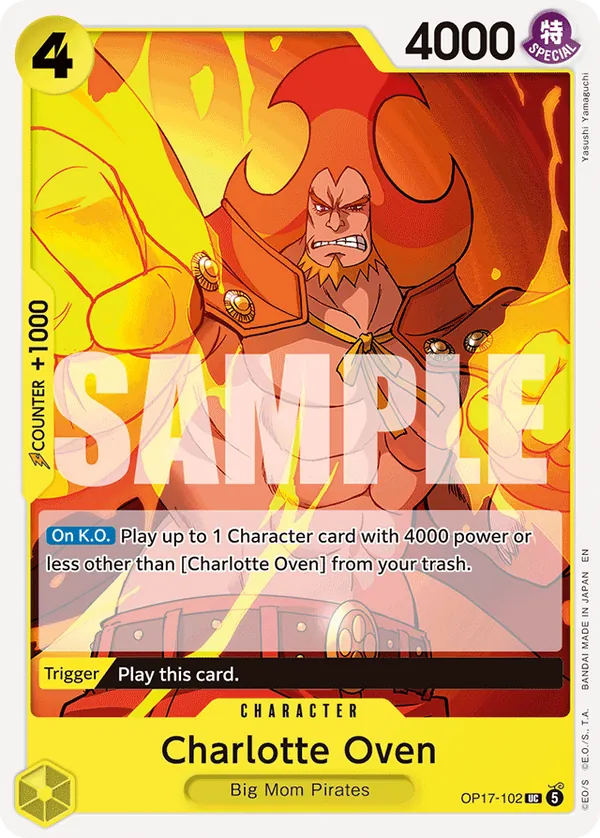 OP17-102 - Charlotte Oven - Character - Uncommon - $0.36