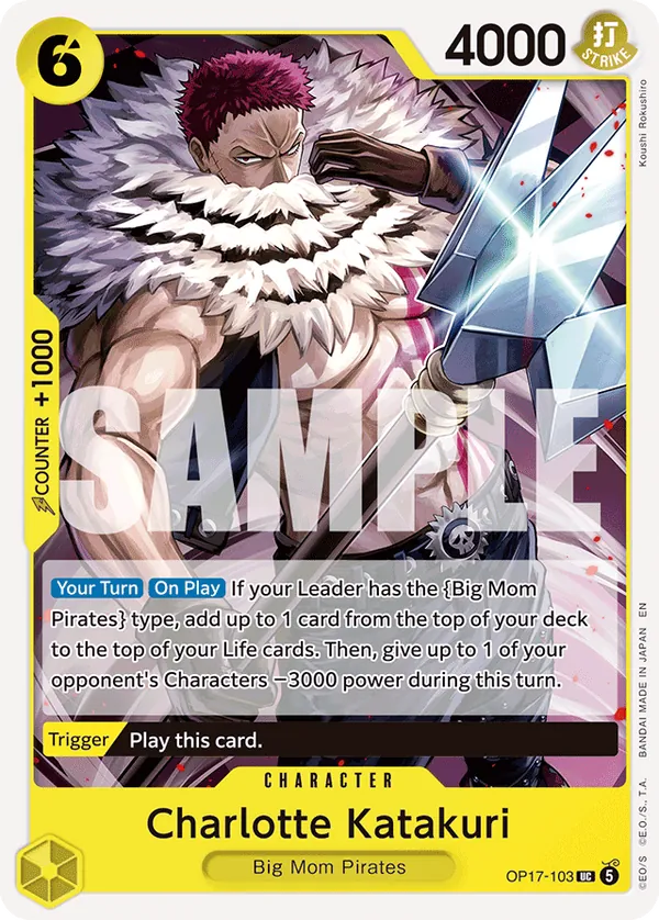 OP17-103 - Charlotte Katakuri - Character - Uncommon - $0.49
