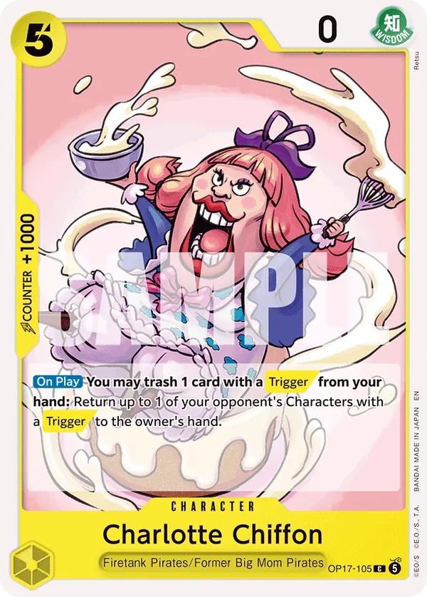 OP17-105 - Charlotte Chiffon - Character - Common - $0.38
