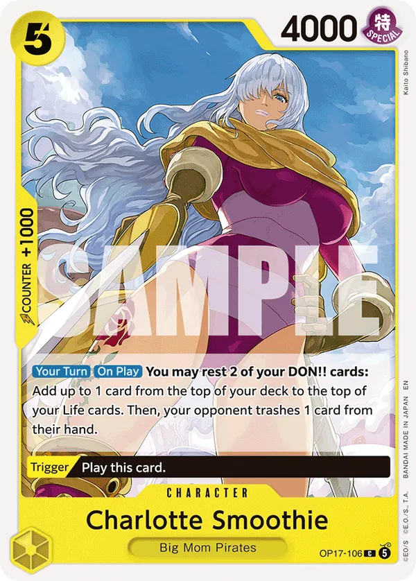 OP17-106 - Charlotte Smoothie - Character - Common - $0.26