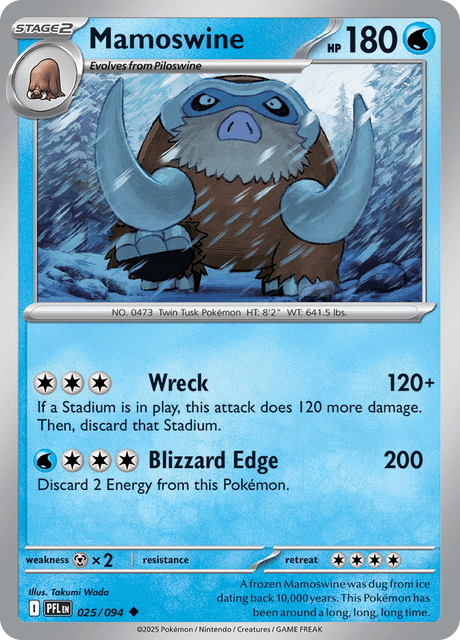 PFL - 25 - Mamoswine - WStage 2 - Uncommon