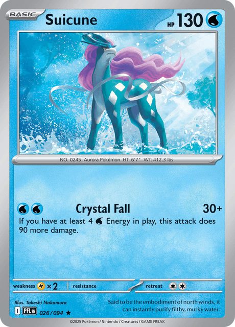 PFL - 26 - Suicune - WBasic - Rare