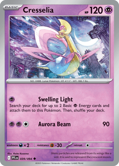 PFL - 39 - Cresselia - PBasic - Uncommon