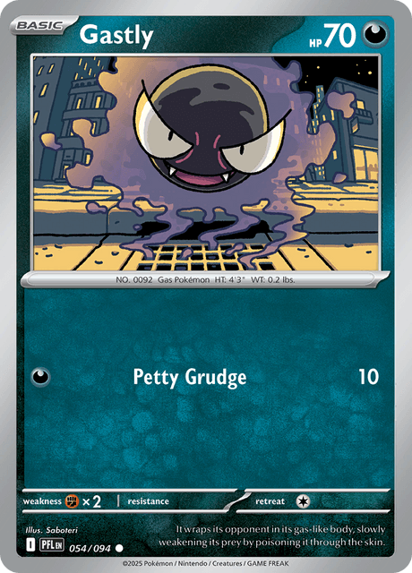 PFL - 54 - Gastly - DBasic - Common