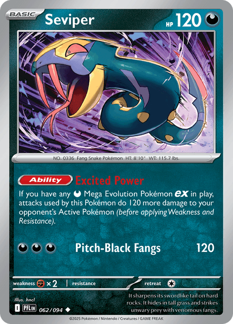 PFL - 62 - Seviper - DBasic - Uncommon