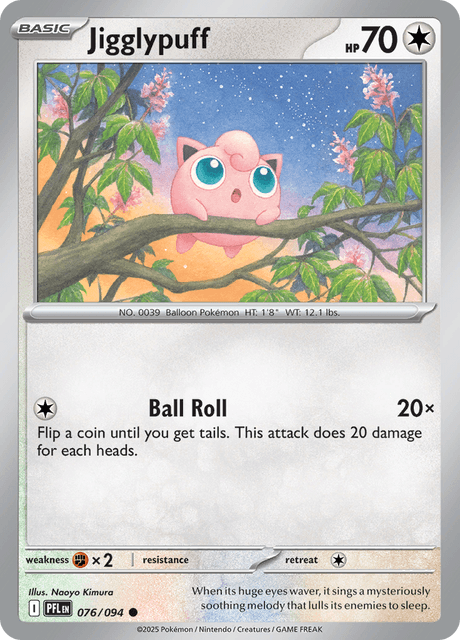 PFL - 76 - Jigglypuff - CBasic - Common