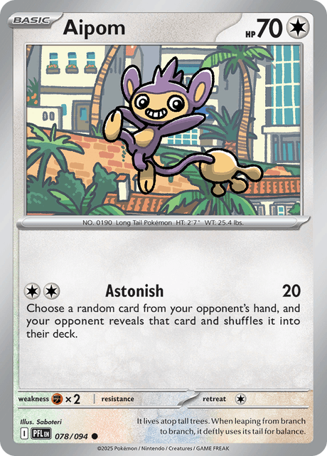 PFL - 78 - Aipom - CBasic - Common