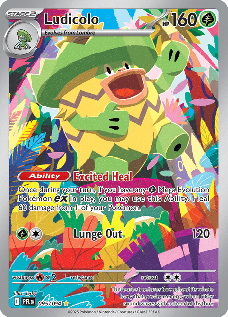 PFL - 95 - Ludicolo - GStage 2 - Art Rare