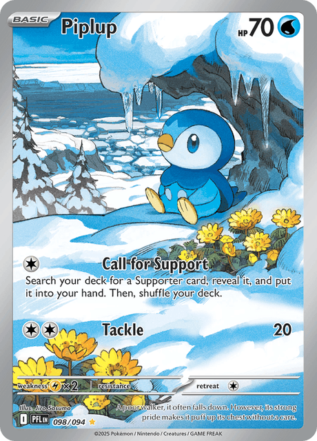 PFL - 98 - Piplup - WBasic - Art Rare