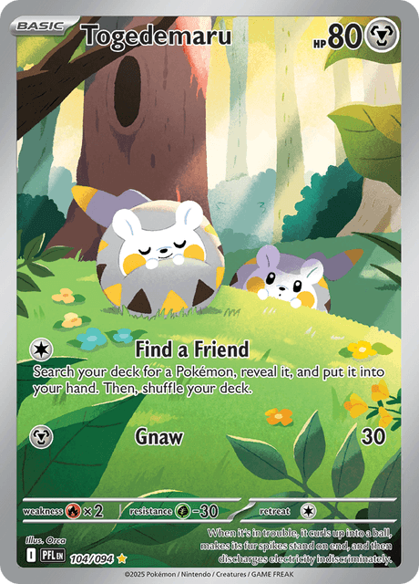 PFL - 104 - Togedemaru - MBasic - Art Rare