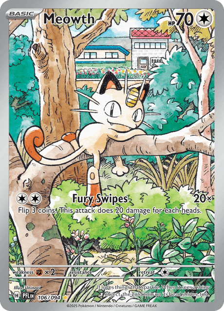PFL - 106 - Meowth - CBasic - Art Rare