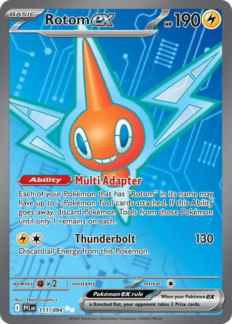 PFL - 111 - Rotom ex - LBasic - Ultra Rare