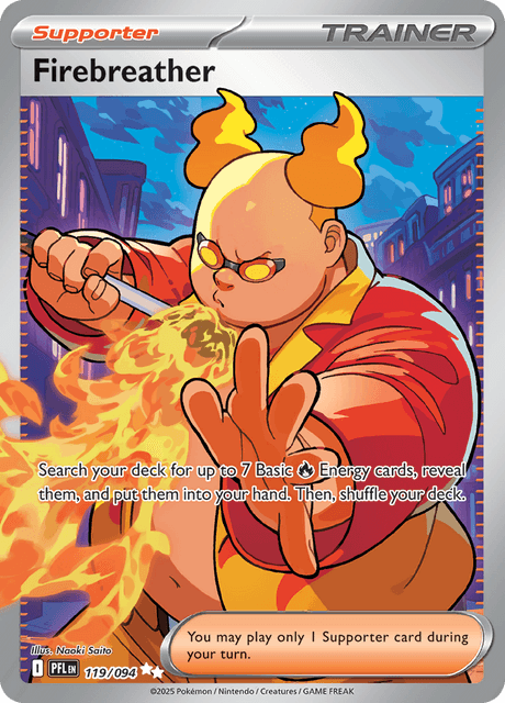 PFL - 119 - Firebreather - Supporter - Ultra Rare
