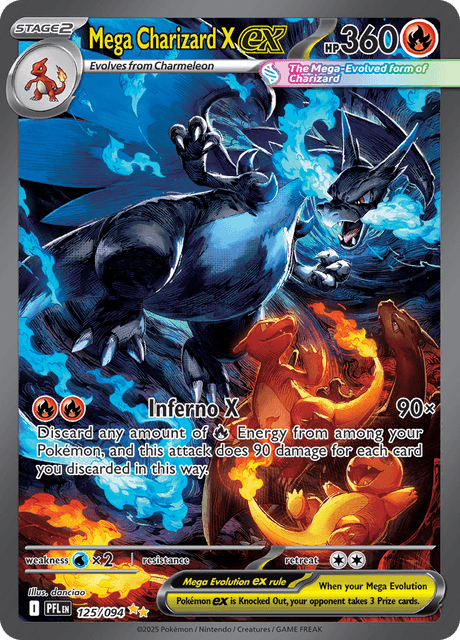 PFL - 125 - Mega Charizard X ex - RStage 2 - Special Art Rare