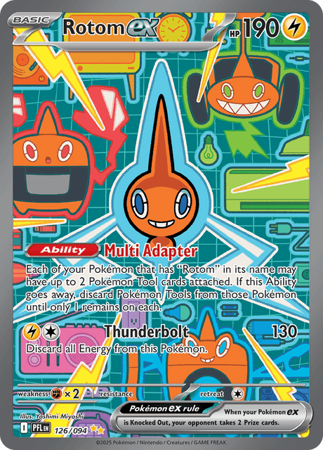 PFL - 126 - Rotom ex - LBasic - Special Art Rare
