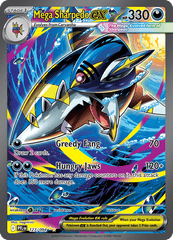 PFL - 127 - Mega Sharpedo ex - DStage 1 - Special Art Rare