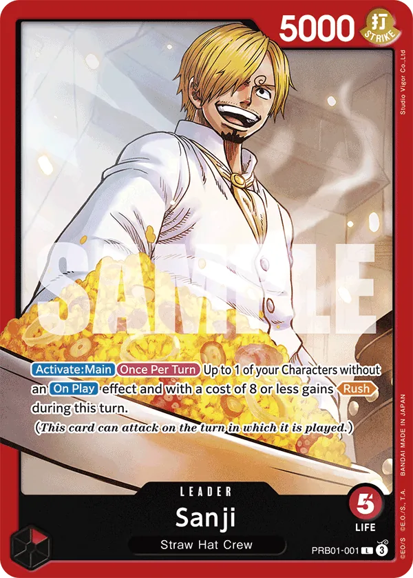 PRB01-001 - Sanji - Leader - Leader