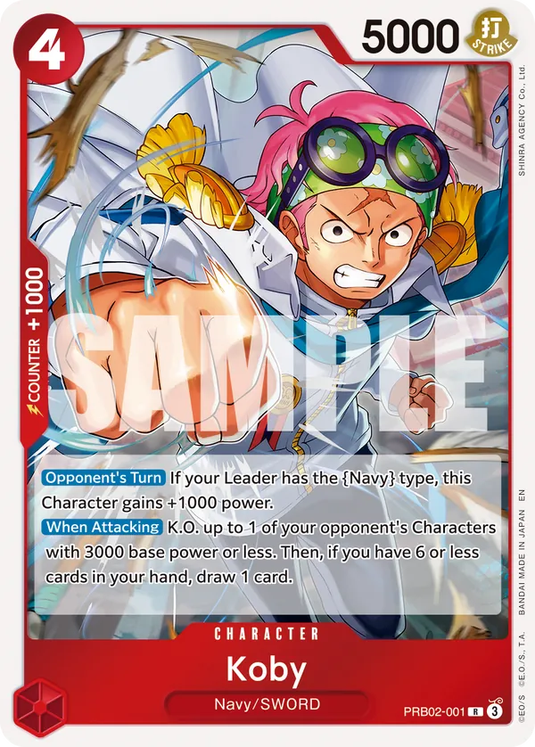 PRB02-001 - Koby - Character - Rare