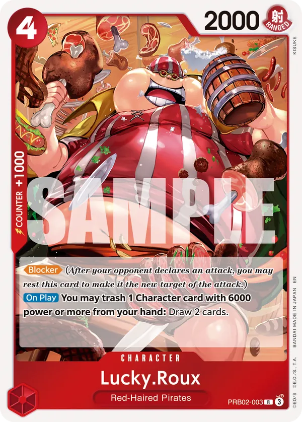 PRB02-003 - Lucky.Roux - Character - Rare