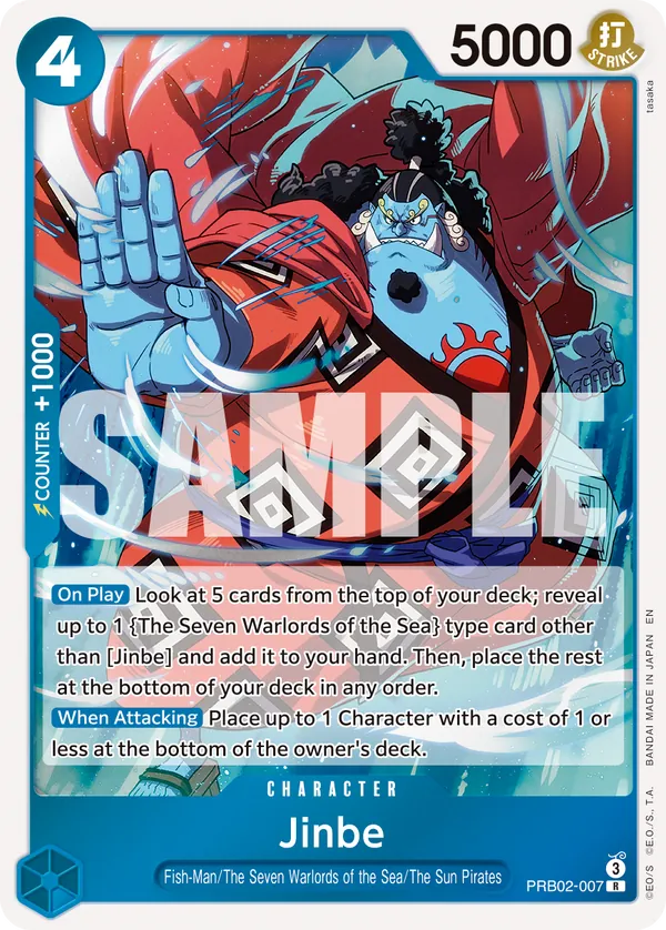 PRB02-007 - Jinbe - Character - Rare