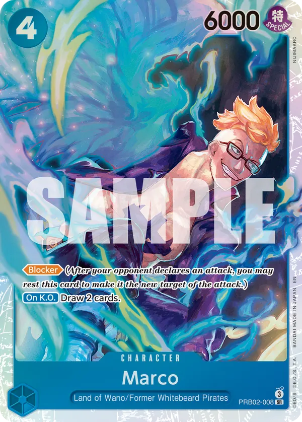 PRB02-008 - Marco - Character - Super Rare