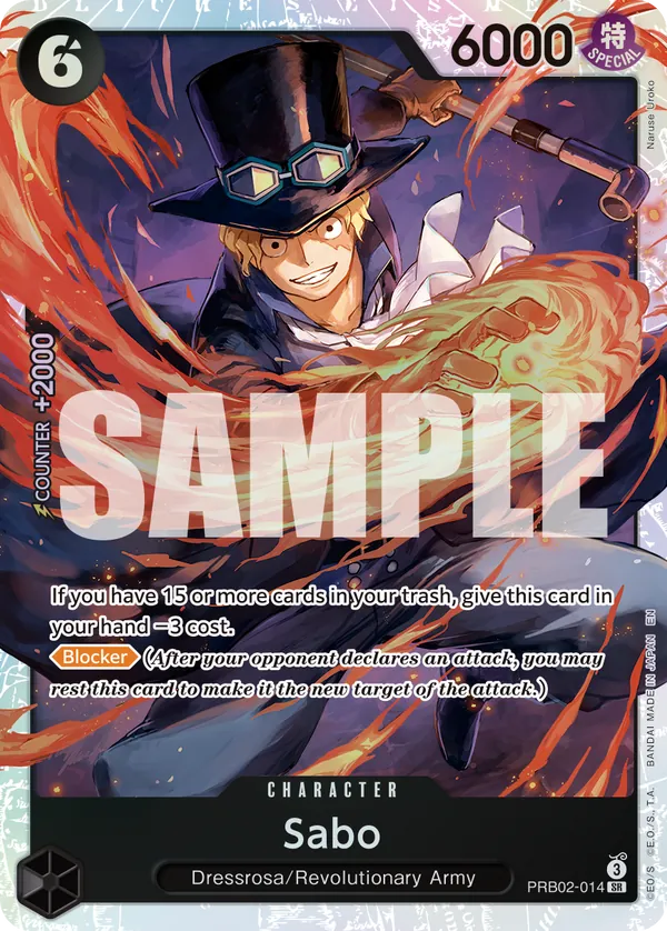 PRB02-014 - Sabo - Character - Super Rare