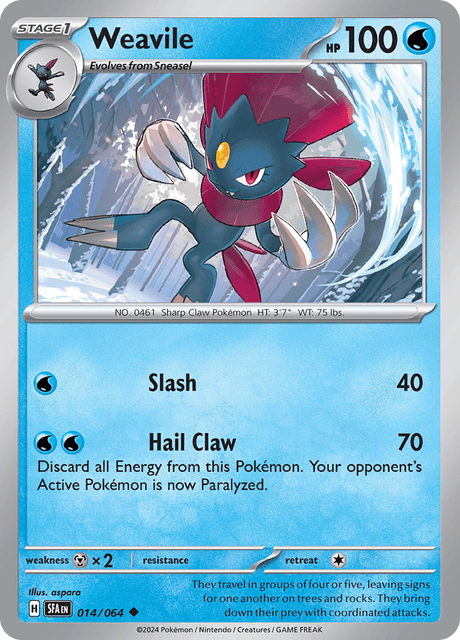 SFA - 14 - Weavile