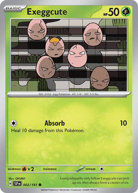 SSP - 002 - Exeggcute