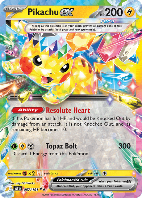 SSP - 057 - Pikachu ex