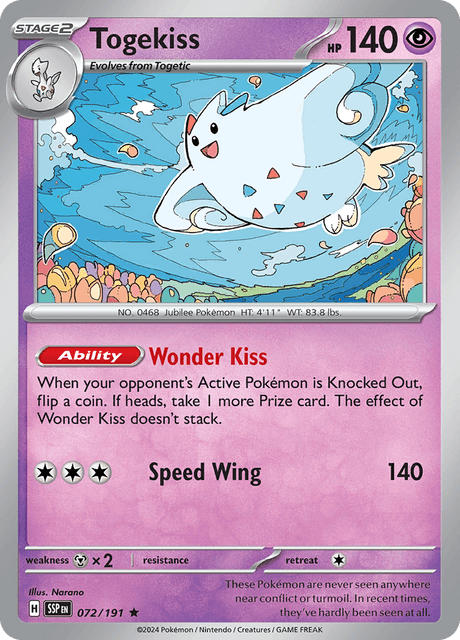 SSP - 072 - Togekiss